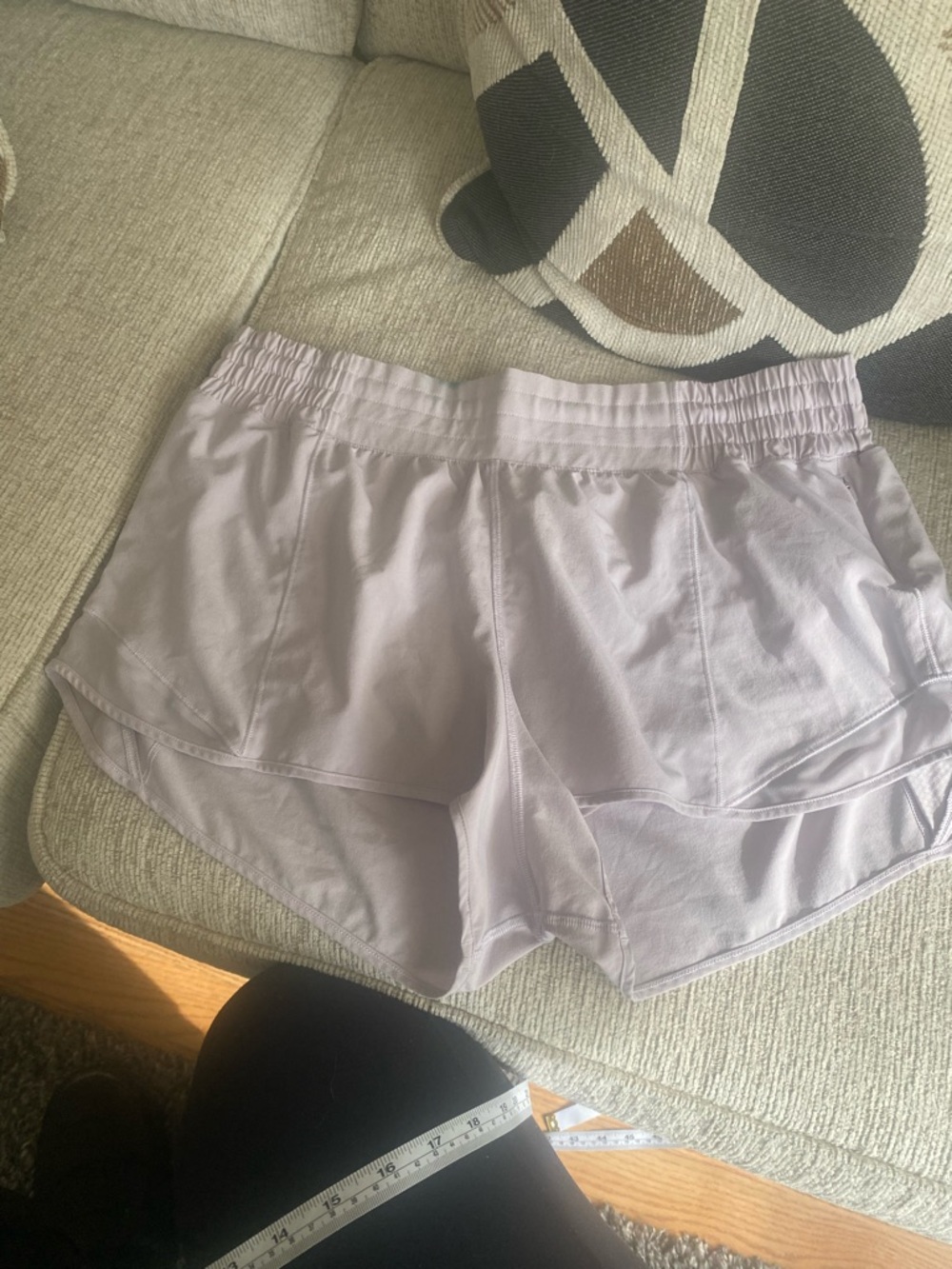 lululemon athletica Lavender Athletic Running Shorts